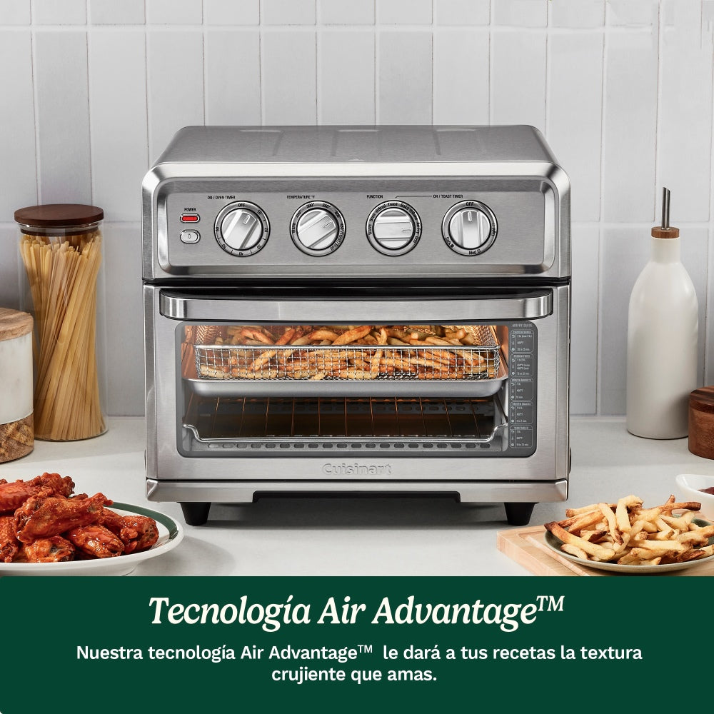 Horno, Tostador, Asador y Airfryer 8 En 1 TOA70CL Cuisinart10#Plata