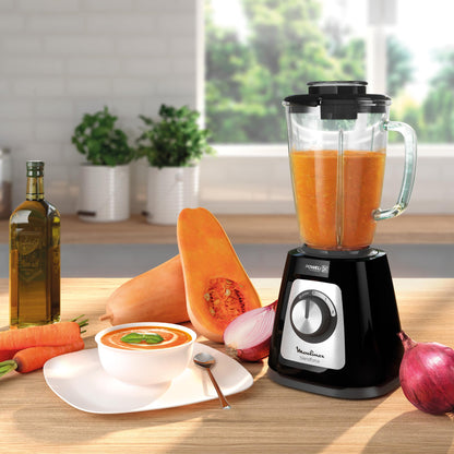 Licuadora Blendforce 2V + Pulse 800W Moulinex9#Negro