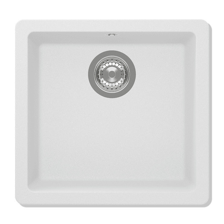 Lavaplatos Quadro N 100 S Alpina Schock3#Blanco