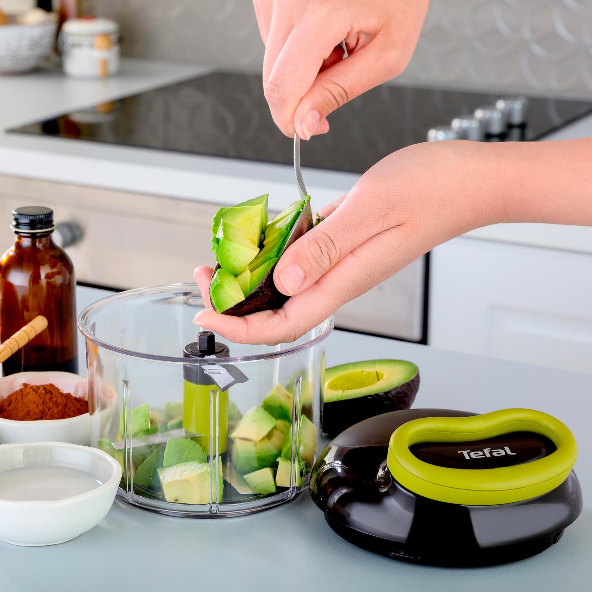 Picadora Manual 5-Second Chopper Tefal4#Verde