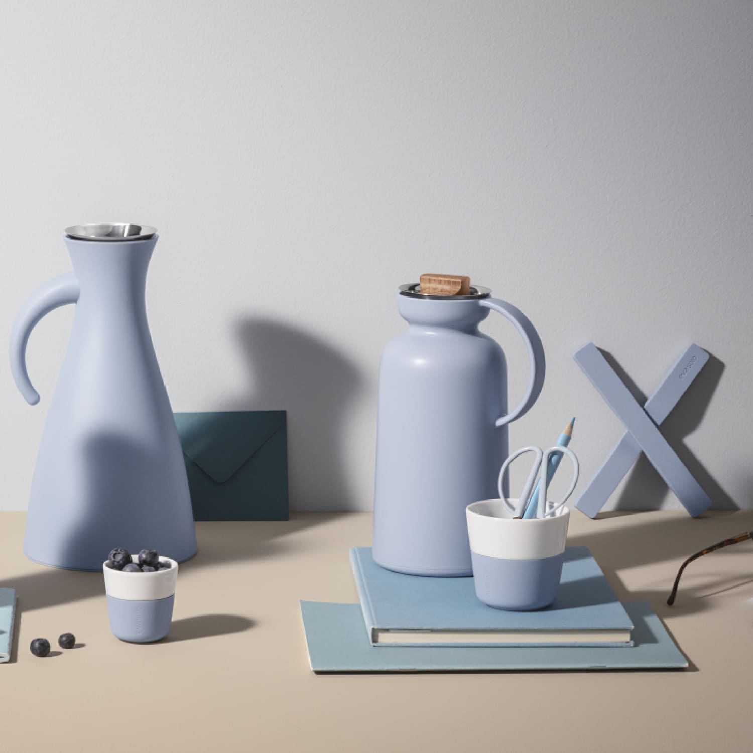 Set 2 Tazas Lungo Eva Solo10#Negro