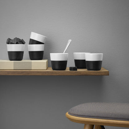 Set 2 Tazas Lungo Eva Solo1#Negro