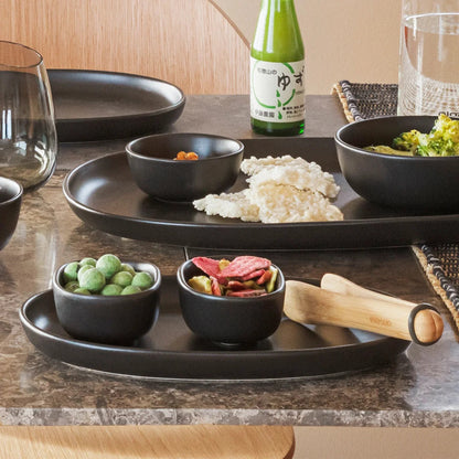 Plato Ovalado 31 cm Cocina Nordica Eva Solo4#Negro