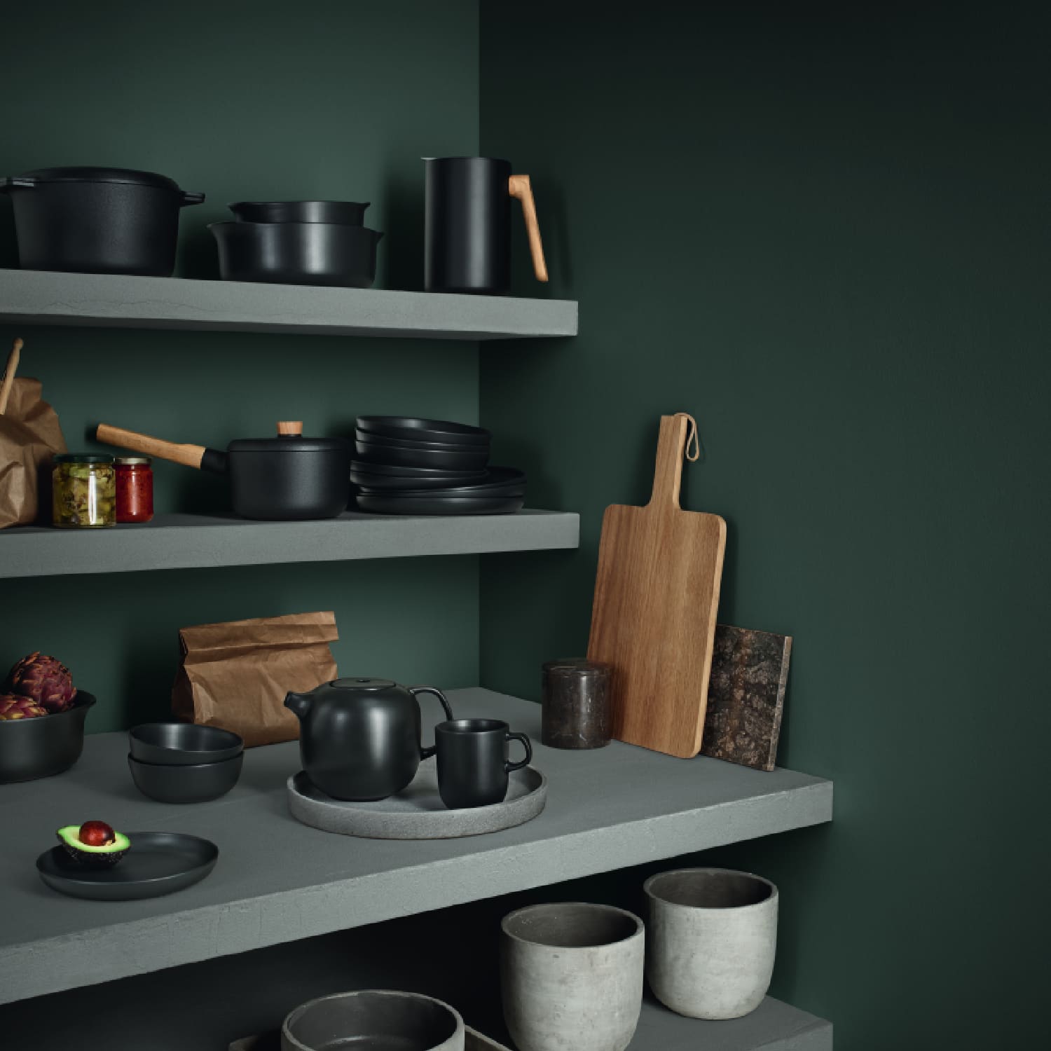 Bowl de Cocina Nordica - 1,2 L. - Eva Solo1#Negro