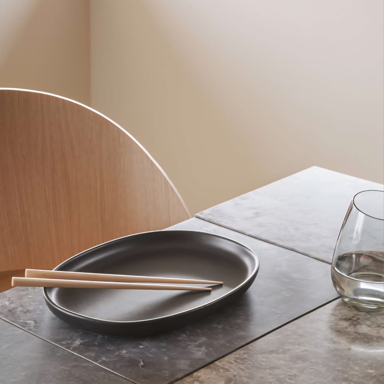 Plato Ovalado 26 cm Cocina Nordica Eva Solo1#Negro