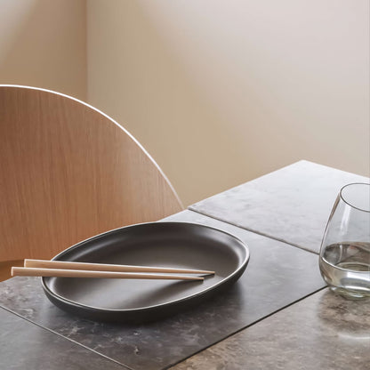 Plato Ovalado 26 cm Cocina Nordica Eva Solo1#Negro