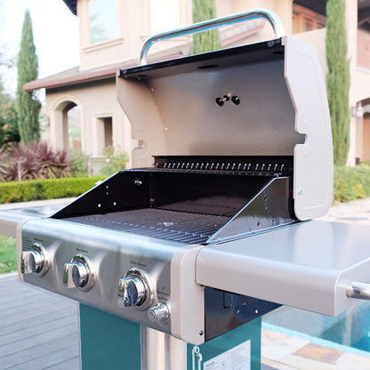 Parrilla a Gas 3 Quemadores Kenmore4#Azul Cielo