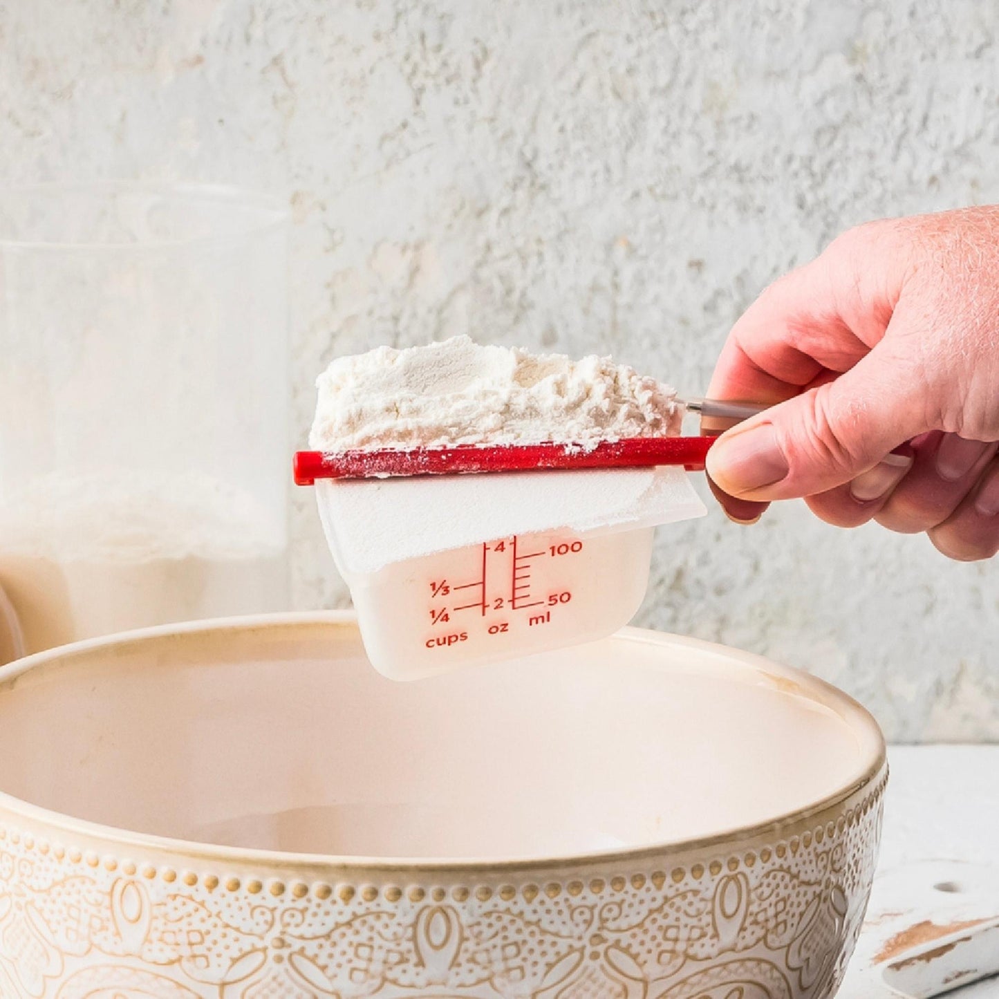 Cucharas Medidoras Levups Dreamfarm3#rojo