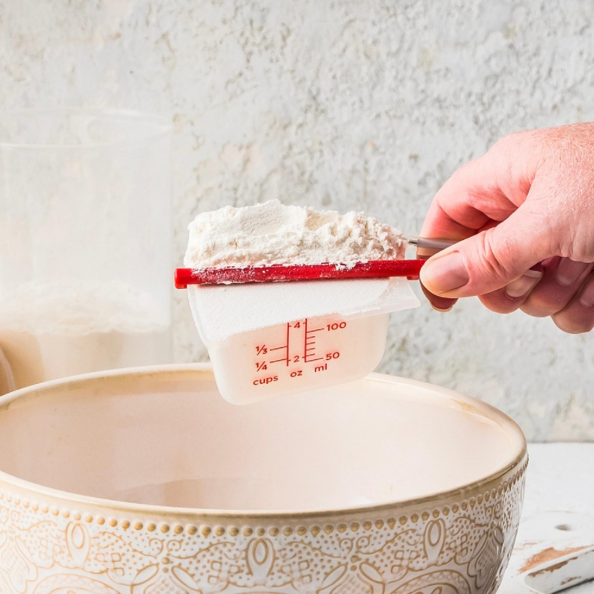 Cucharas Medidoras Levups Dreamfarm3#rojo