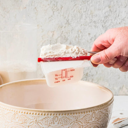 Cucharas Medidoras Levups Dreamfarm3#rojo