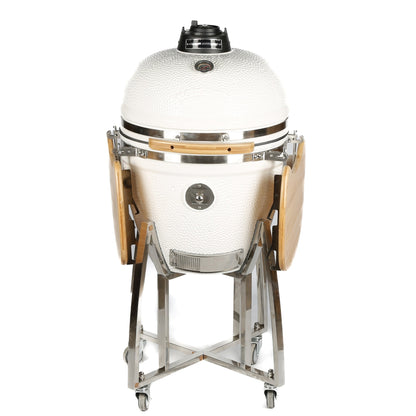 Parrilla Kamado Asador Criollo - Incluye sistema de Cocción4#Blanco