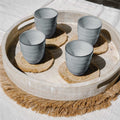 Set 4 Vasos Cerámica 270ml Amalfi Simplit1#Sin color