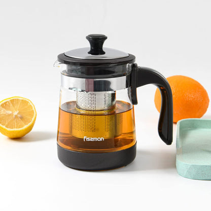 Tetera De Vidrio Con Infusor 950 ml Fissman4#Sin color