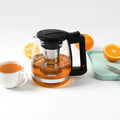 Tetera De Vidrio Con Infusor 1.6 Lts Fissman2#Sin color
