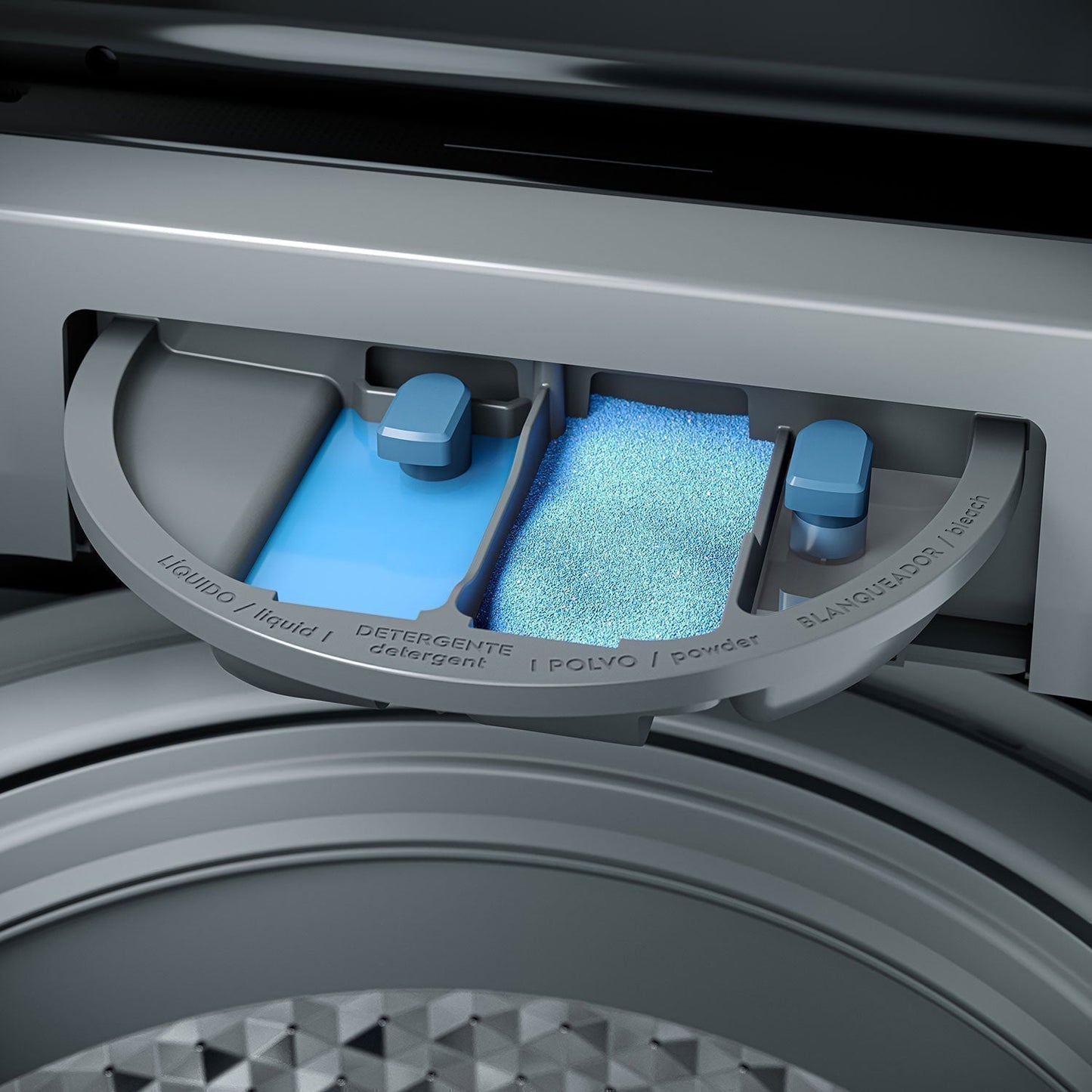 Lavadora Automática 20Kg Carga Superior Control Tiempo Premium Care 20SZ Fensa8#Gris