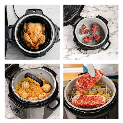 Olla Multifuncional Con Freidora De Aire 7 En 1 Ninja3#Gris