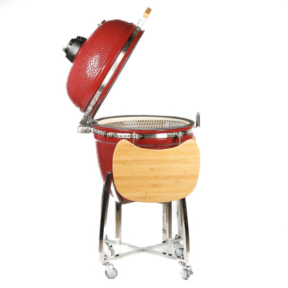 Parrilla Kamado Gran Asador Criollo - Incluye sistema de Cocción12#Rojo