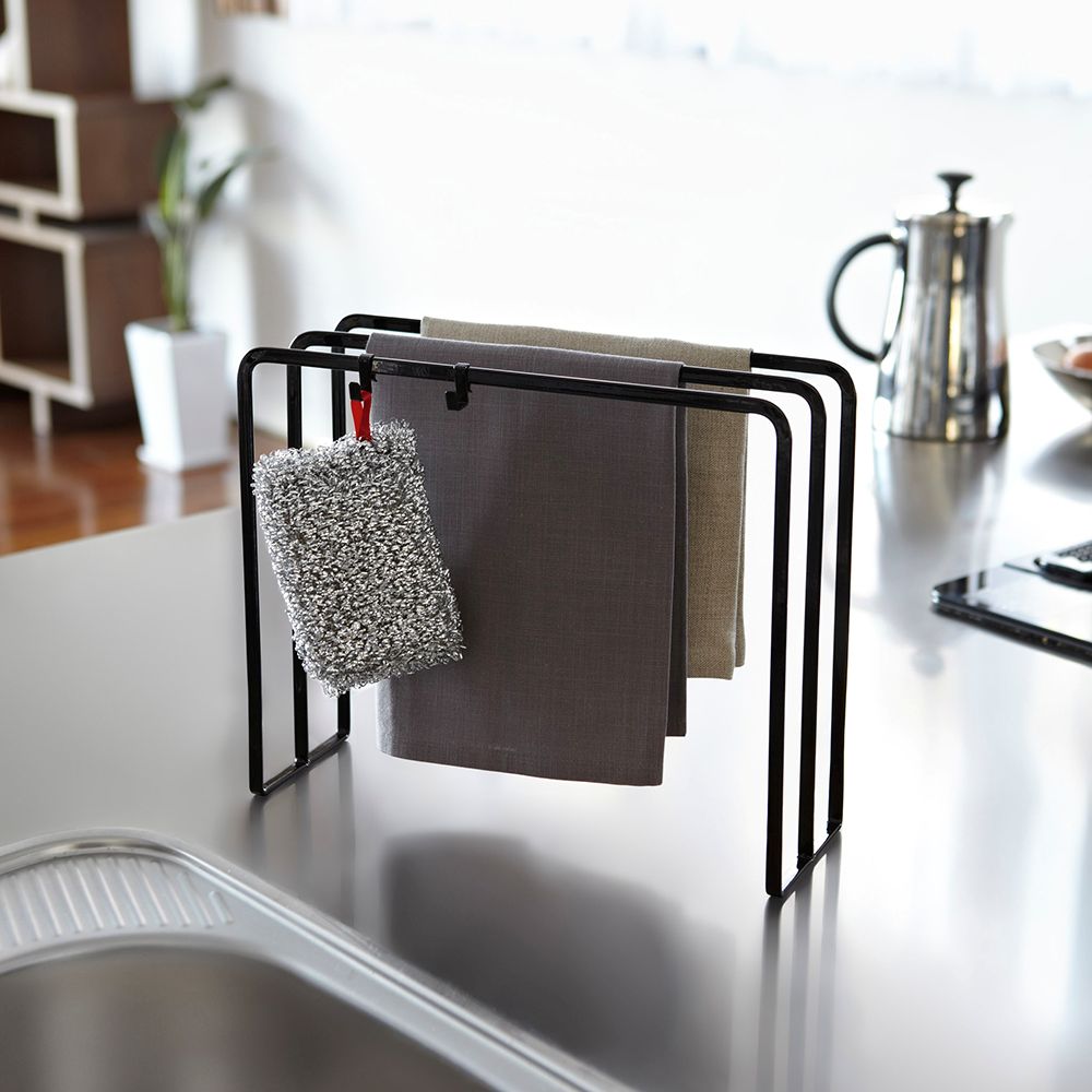 Colgador Paños Cocina Yamazaki7#Blanco