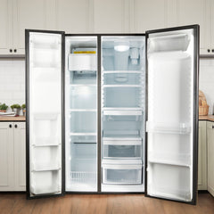 Refrigerador Side By Side 748Lts netos Black GE GRC26FGMFPS4#Black Steel