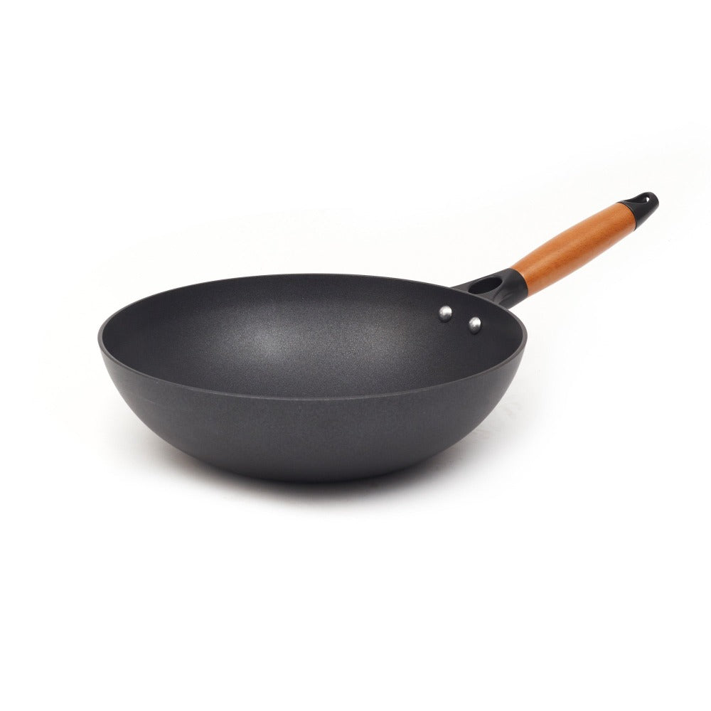 Wok Nadur s/tapa 28cm5#Grafito