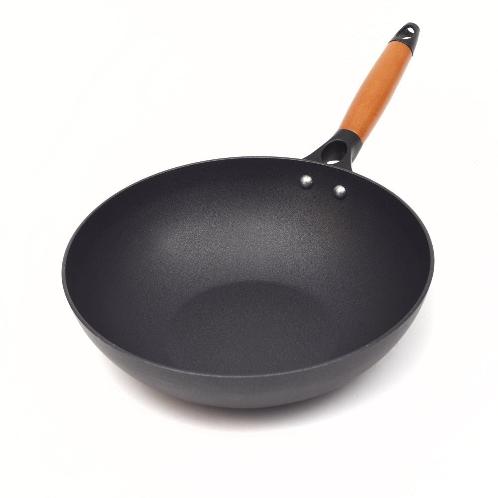 Wok Nadur s/tapa 28cm12#Grafito