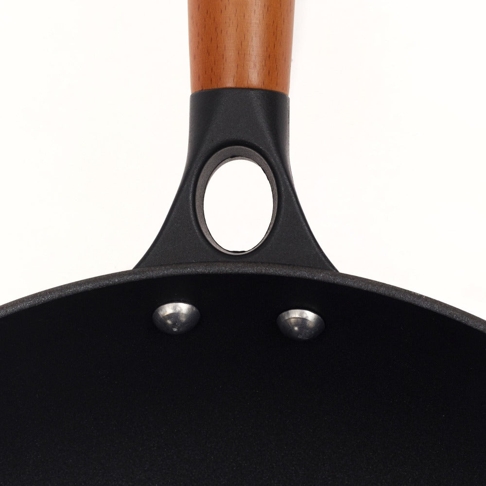 Wok Nadur s/tapa 28cm10#Grafito