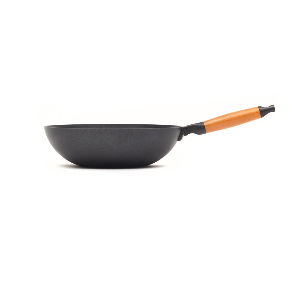 Wok Nadur s/tapa 28cm8#Grafito