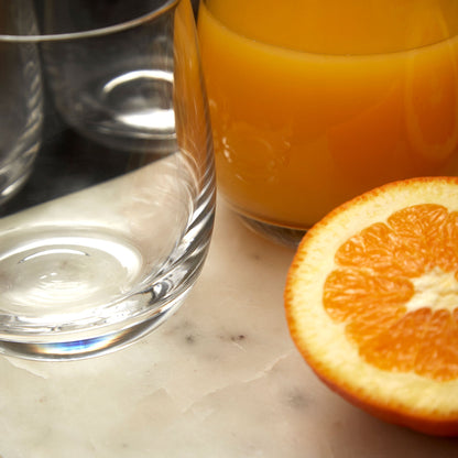 Set 6 Vasos Redondos Virginia 340 ml Simplit4#Transparente