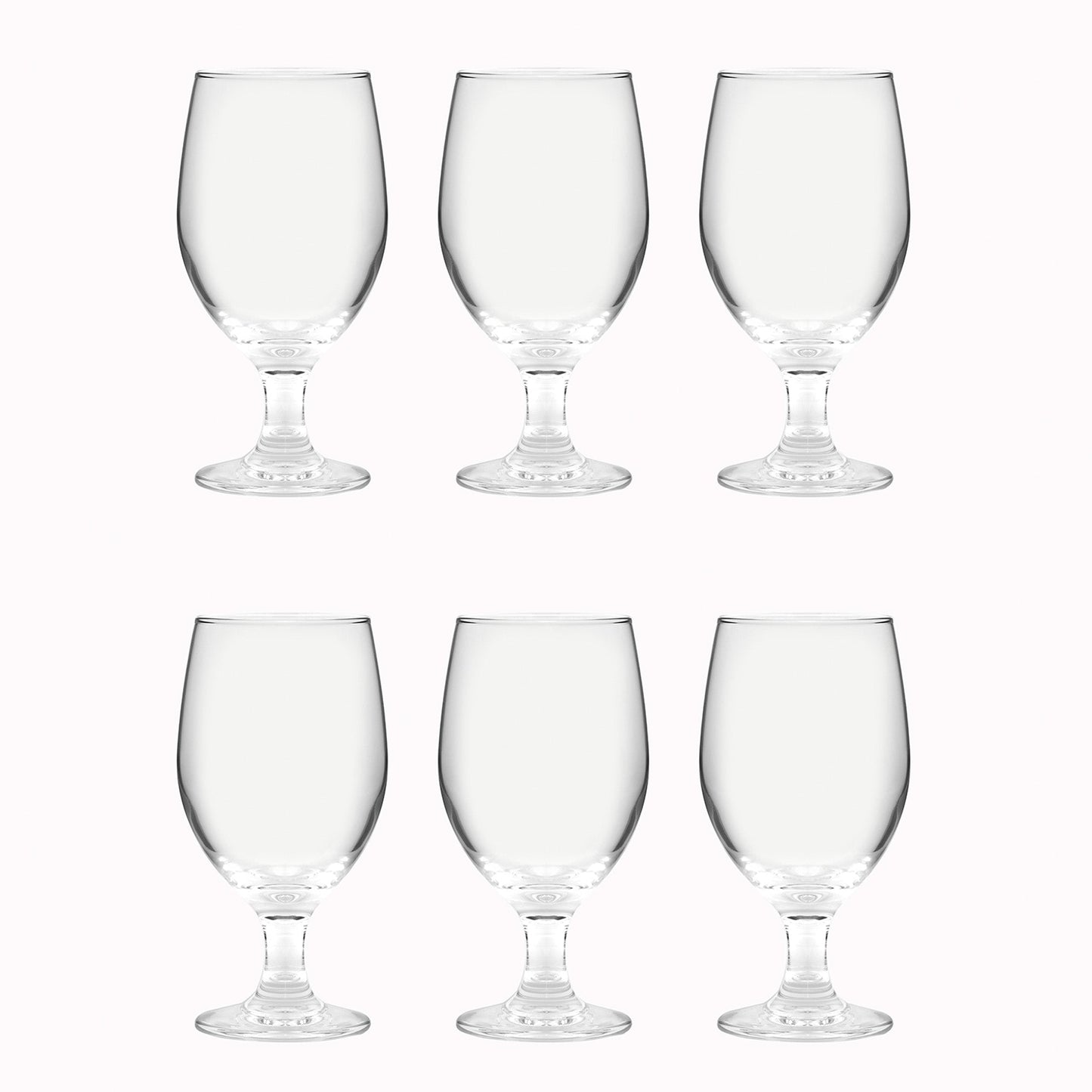 Set 6 Vasos Copa Cerveza Collins 420 ml Simplit8#Transparente