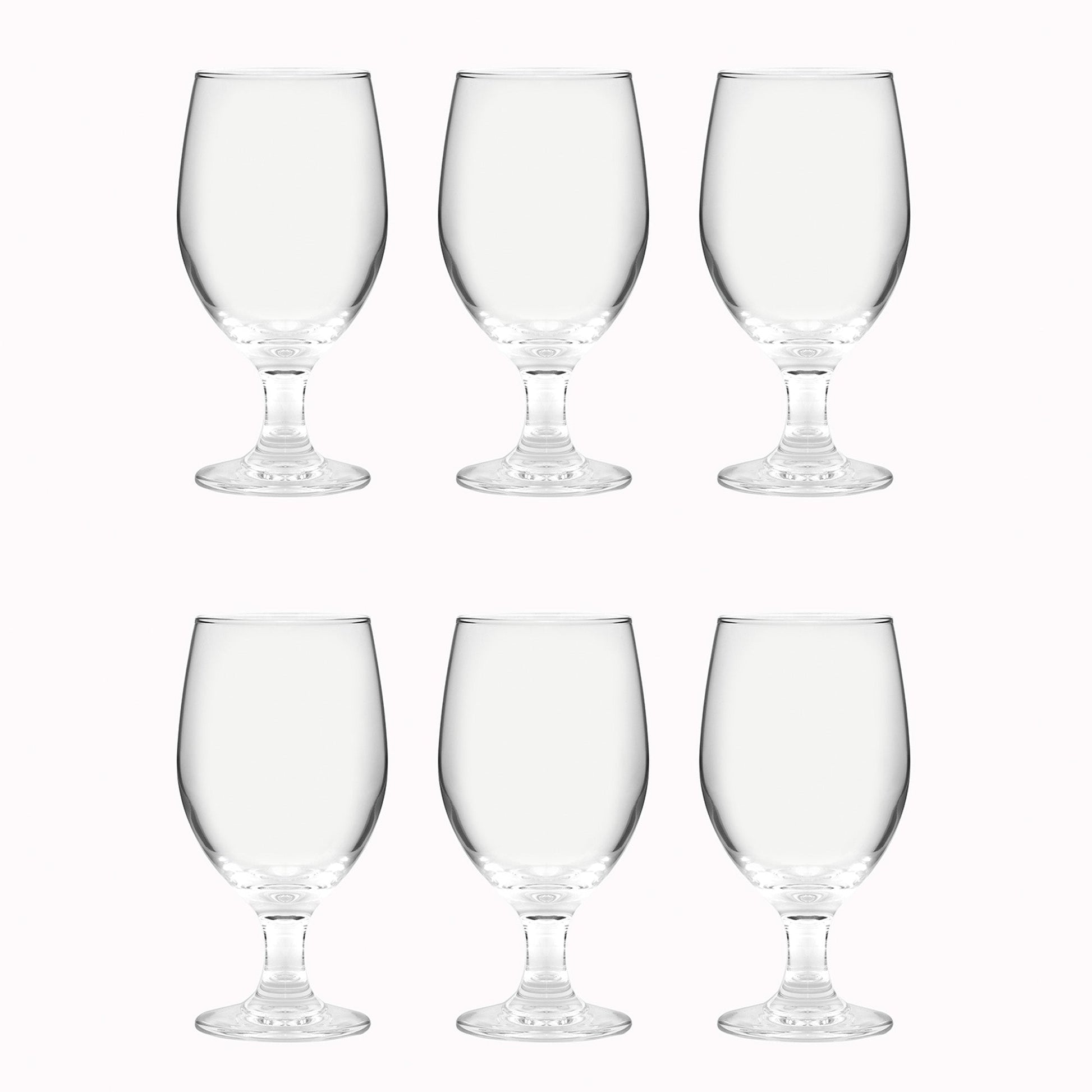 Set 6 Vasos Copa Cerveza Collins 420 ml Simplit8#Transparente