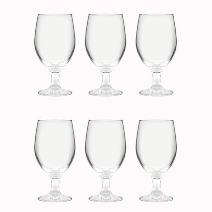 Set 6 Vasos Copa Cerveza Collins 420 ml Simplit8#Transparente