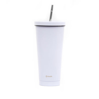 Vaso Térmico Tumbler 750ml Tapa y Bombilla Simplit4#Morado