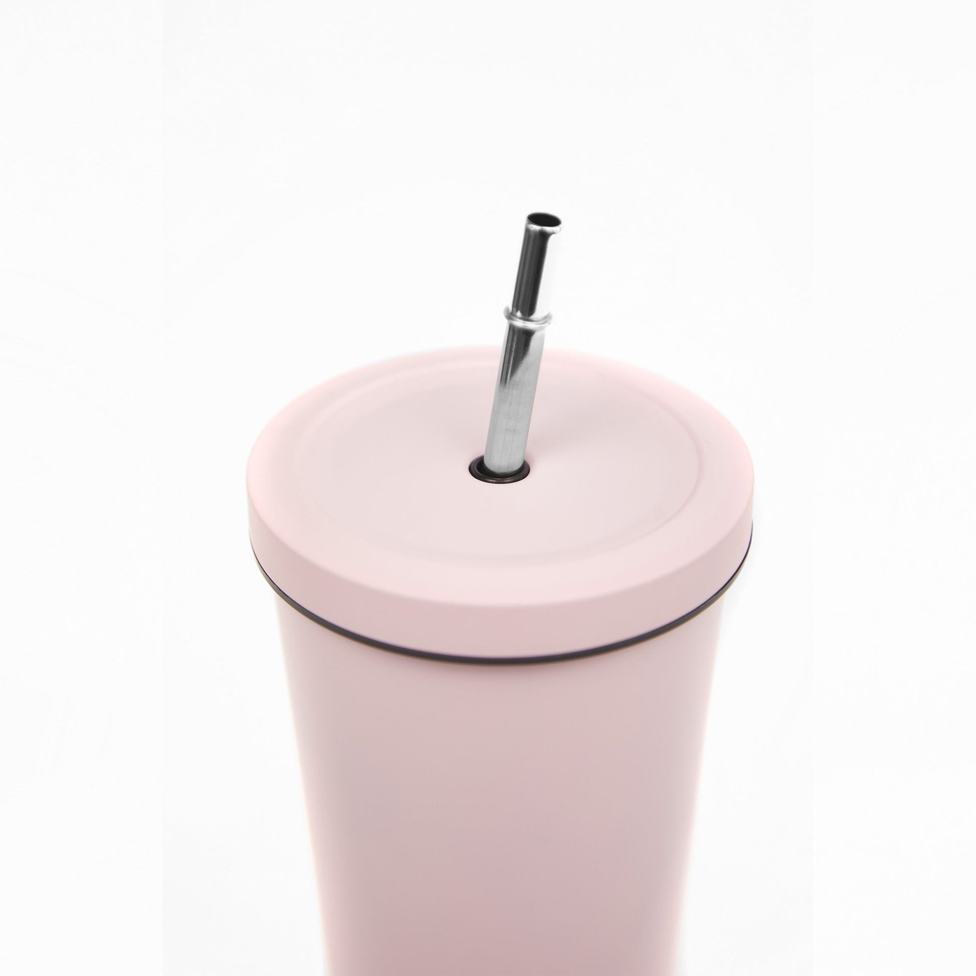 Vaso Térmico Tumbler 750ml Tapa y Bombilla Simplit13#Rosado