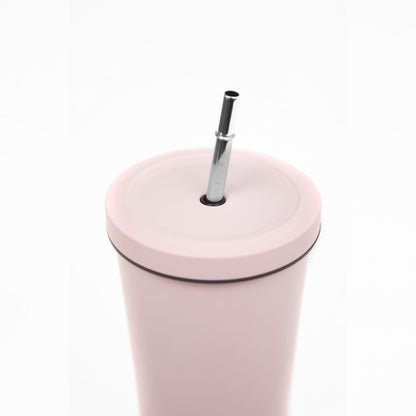 Vaso Térmico Tumbler 750ml Tapa y Bombilla Simplit13#Rosado