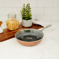 Sartén Antiadherente Tapa 28 cm Copper Simplit1#Cobre