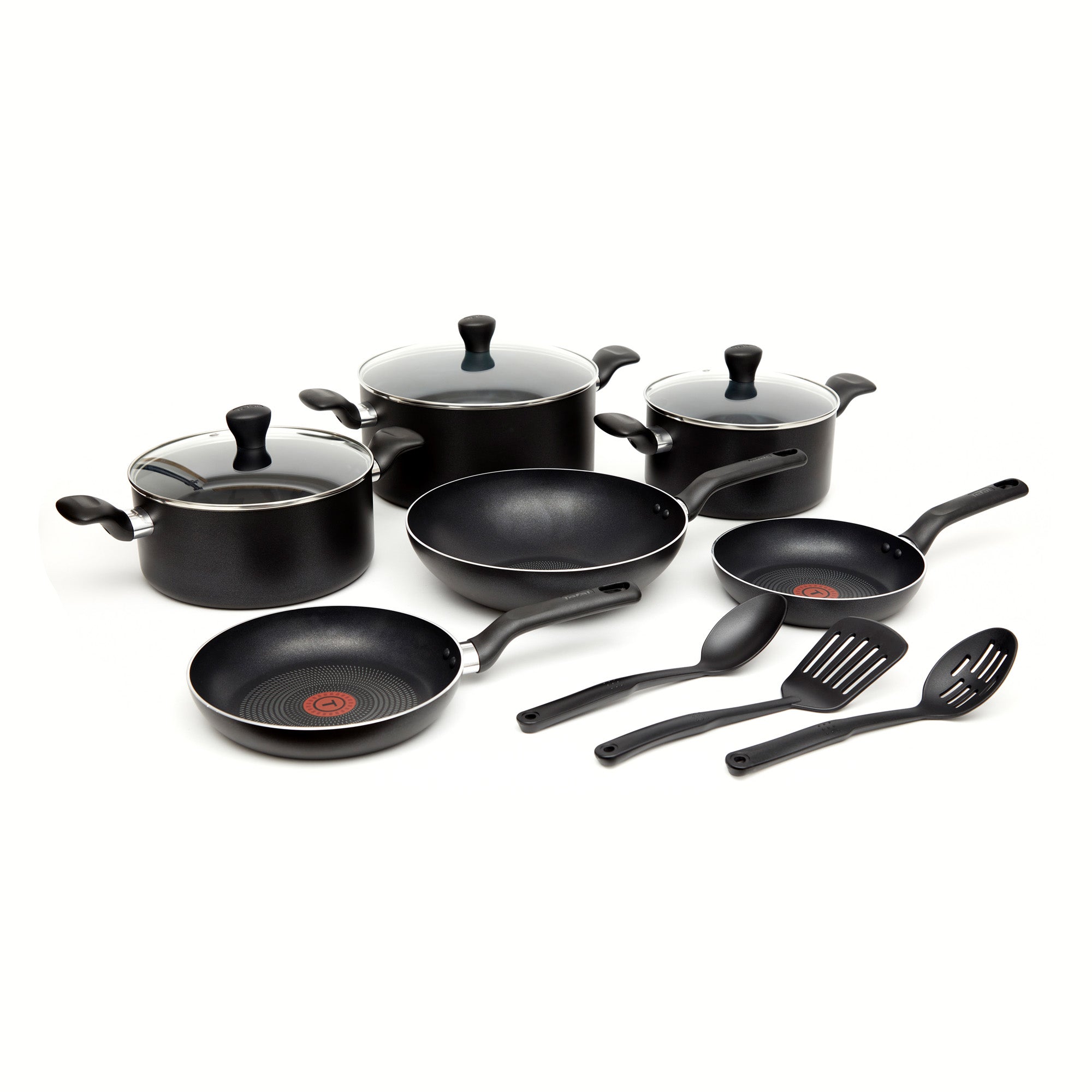 Super Cook Set Batería 12 Piezas Super Cook Black | Kitchen Center