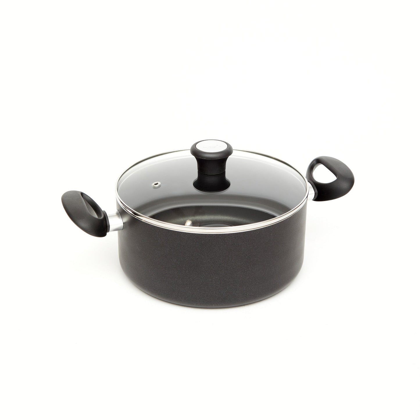 Batería de Cocina Antiadherente Platinum Negro 12 PCS Tefal12#Negro