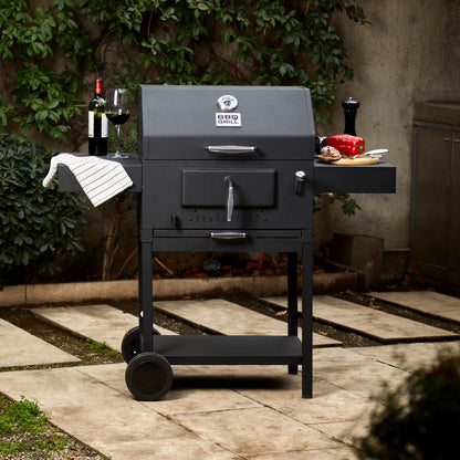 Parrilla Tennessee Carbón con Termómetro BBQ Grill2#Negro