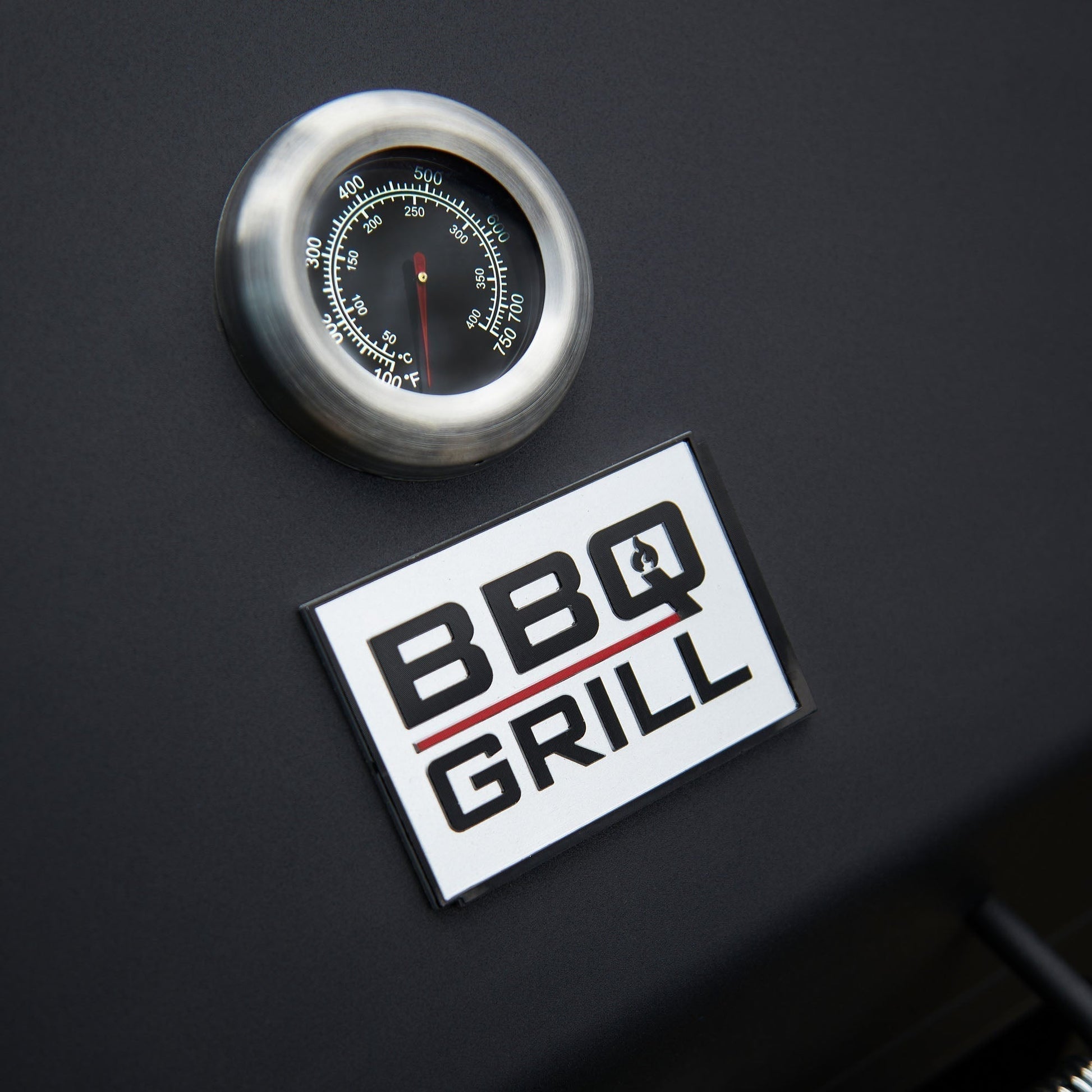 Parrilla Tennessee Carbón con Termómetro BBQ Grill5#Negro