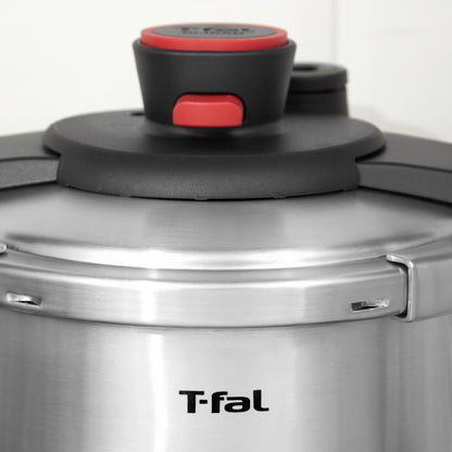 Olla A Presión Clipso Acero Inoxidable 7.5 Lts Tefal5#Acero
