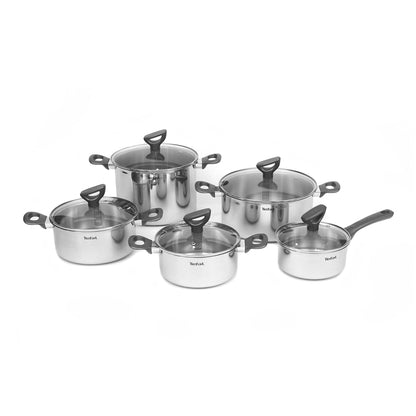 Bateria De Cocina Acero Inoxidable DailyCook 10 PCS Tefal10#Acero
