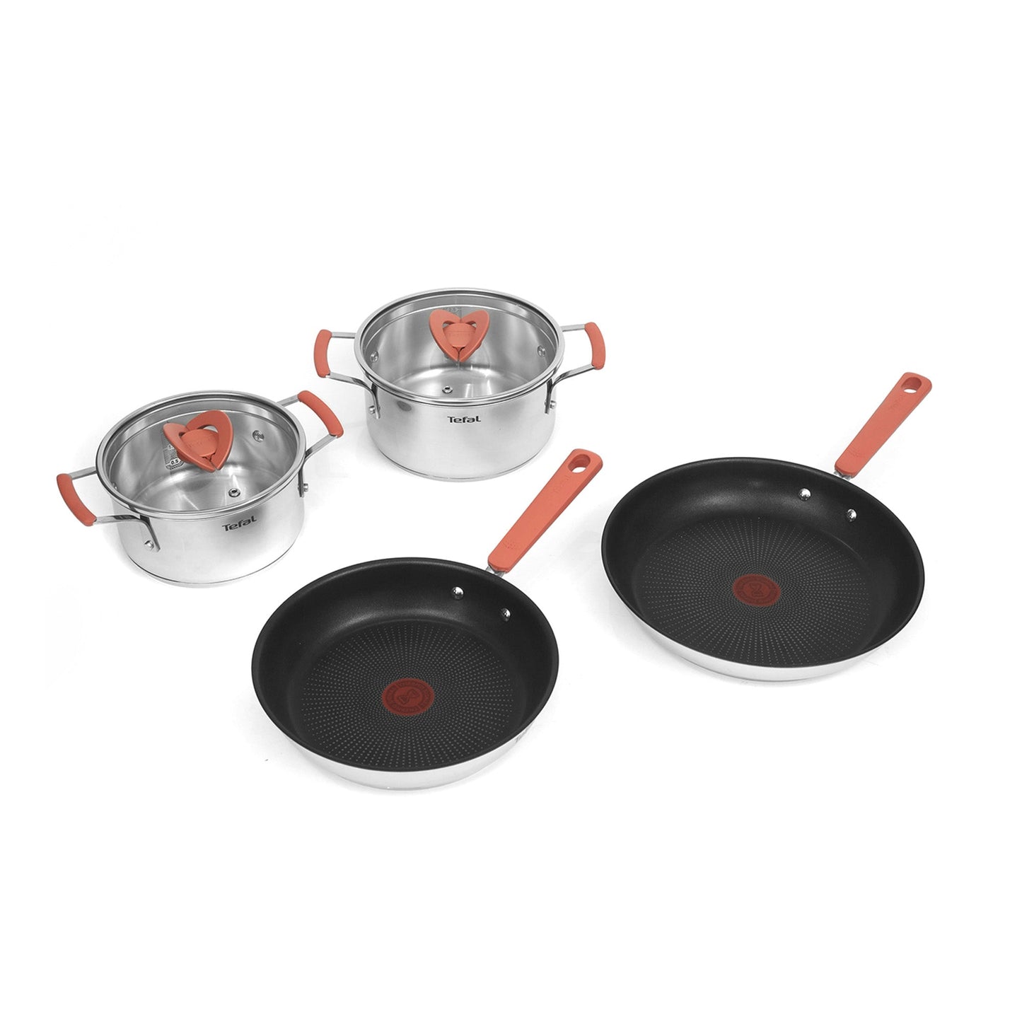 Bateria de cocina Acero Inoxidable Optispace 6 PCS Tefal9#Acero