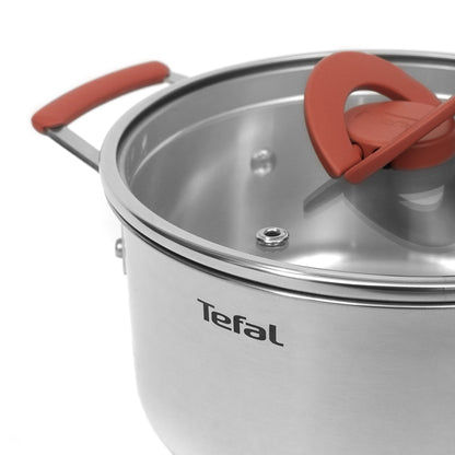 Bateria de cocina Acero Inoxidable Optispace 6 PCS Tefal14#Acero