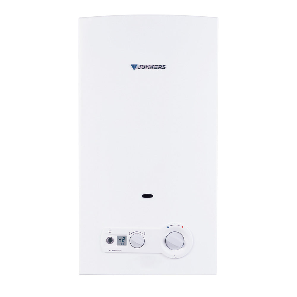 Calefón Hydropower 16 Lts Gas Natural Junkers1#Blanco