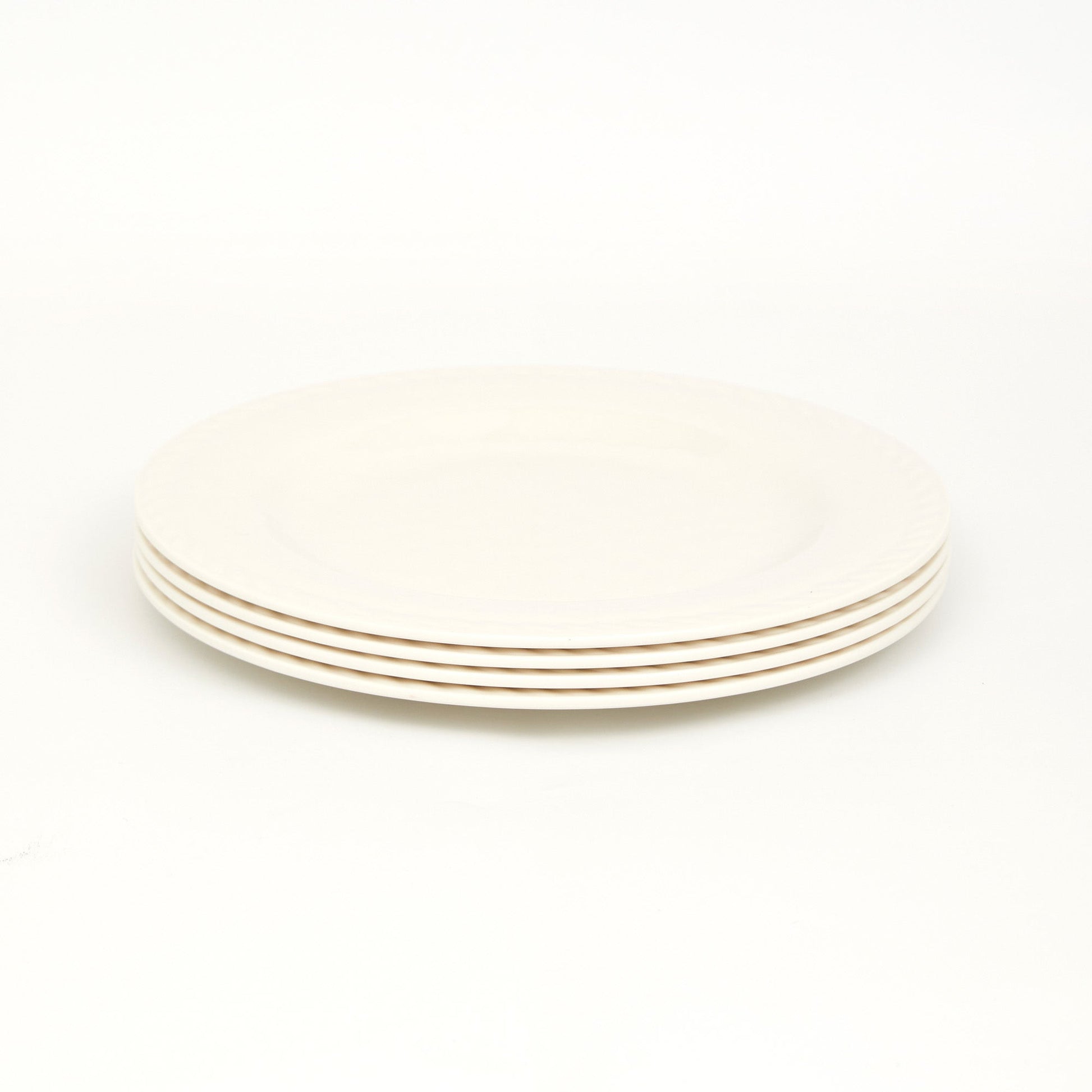 Set 4 Platos Cordón7#Blanco