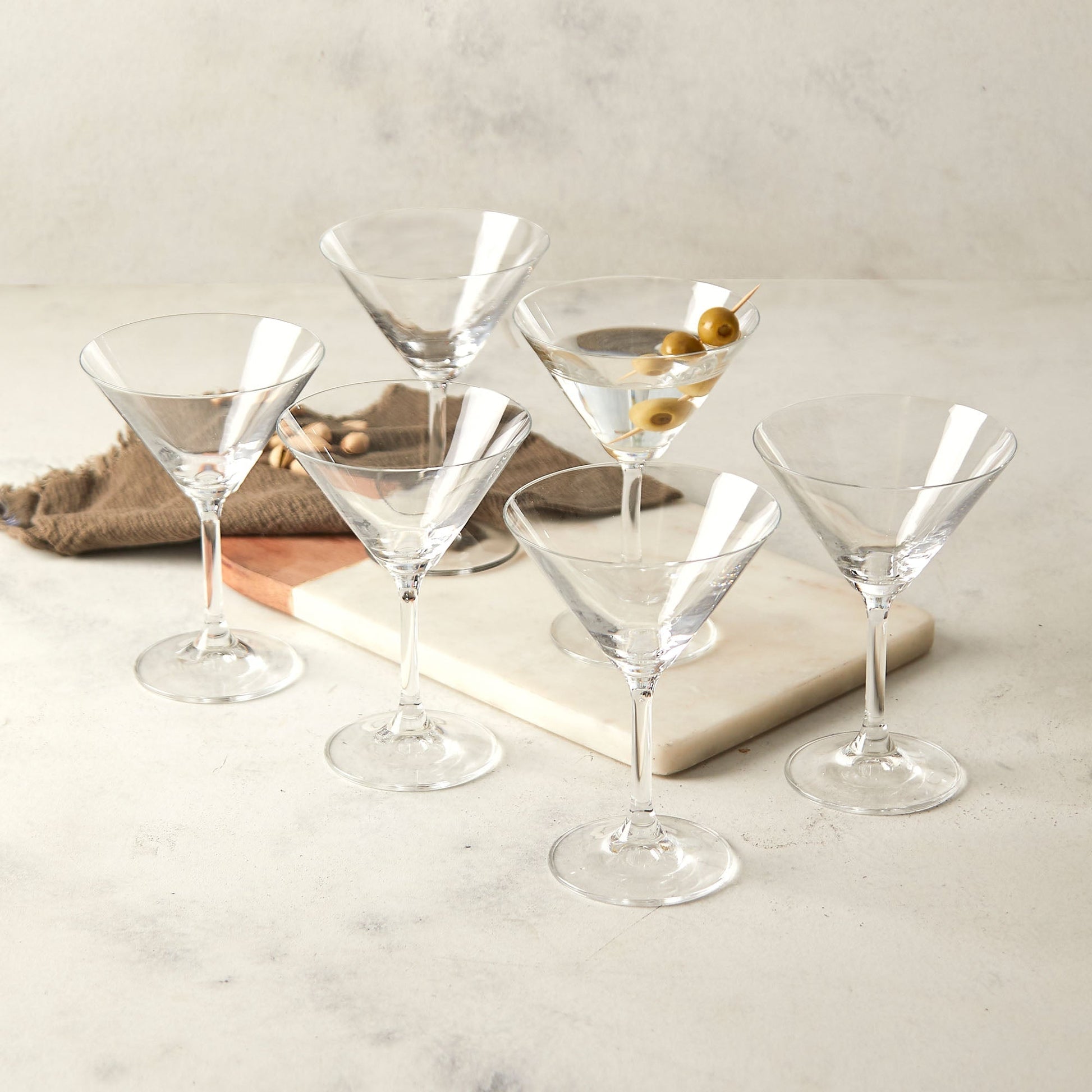 Set 6 Copas Martini Lara Bohemia2#Sin Color