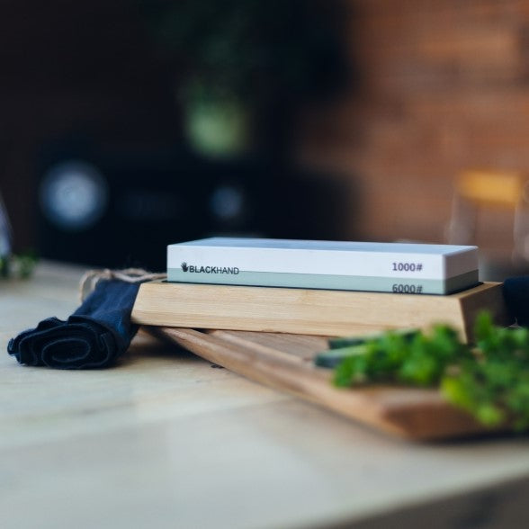 Piedra De Afilar Dos Caras 1.000/6.000 BlackHand3#Blanca