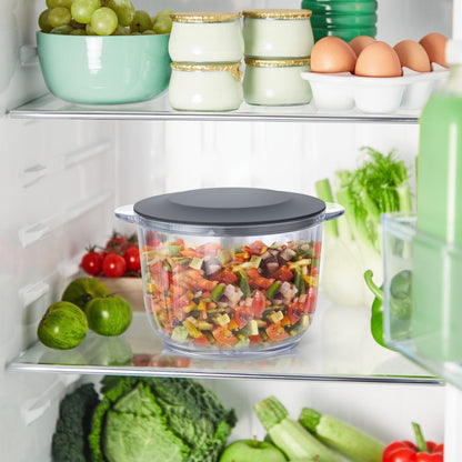 Picadora Bowl De Vidrio XXL 2L 500W Moulinex6#Negro