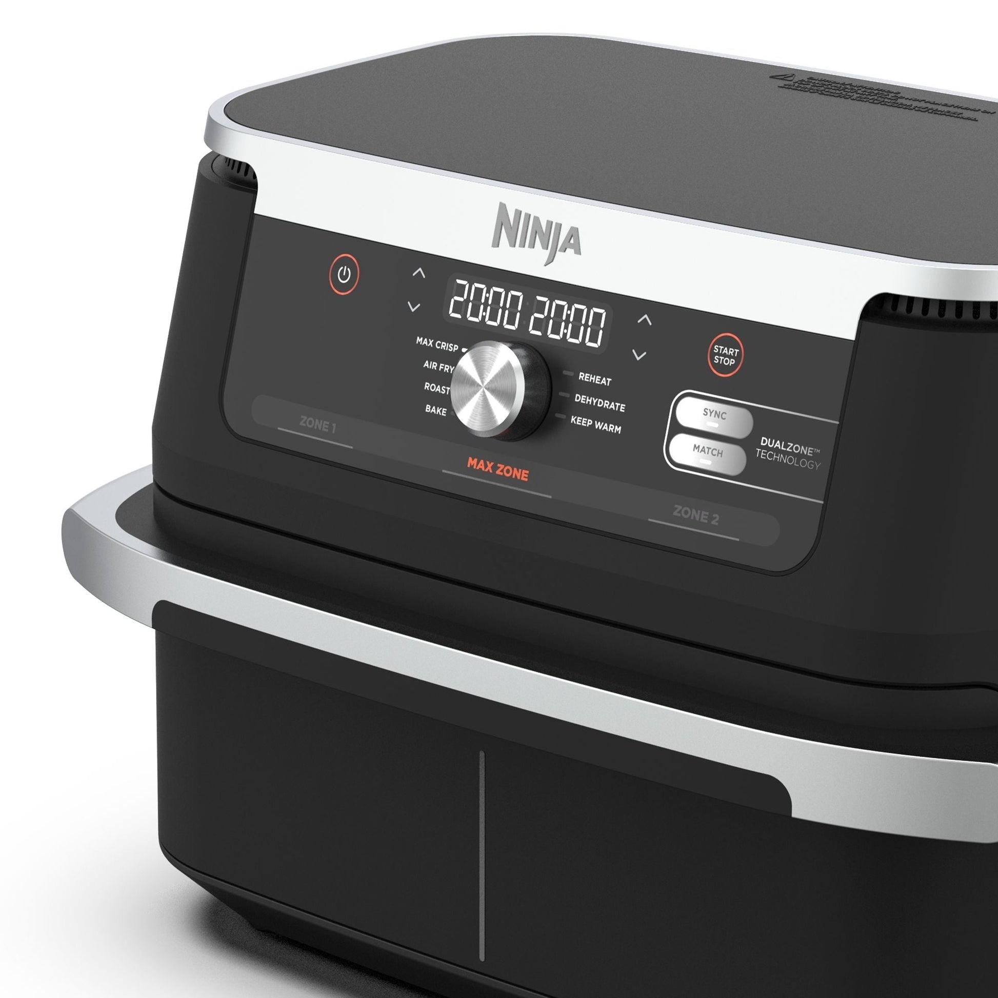 Freidora de Aire Foodi MAX de Doble Zona 10.4 Lts Ninja4#Negro