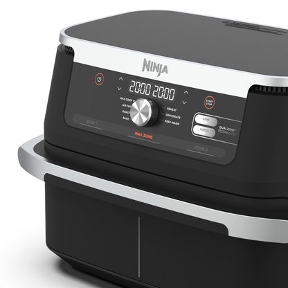 Freidora de Aire Foodi MAX de Doble Zona 10.4 Lts Ninja4#Negro